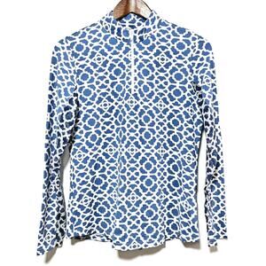 Icikuls 1/4 Zip Pullover Top Women's Size M Lightweight Golf Activewear Outdoor